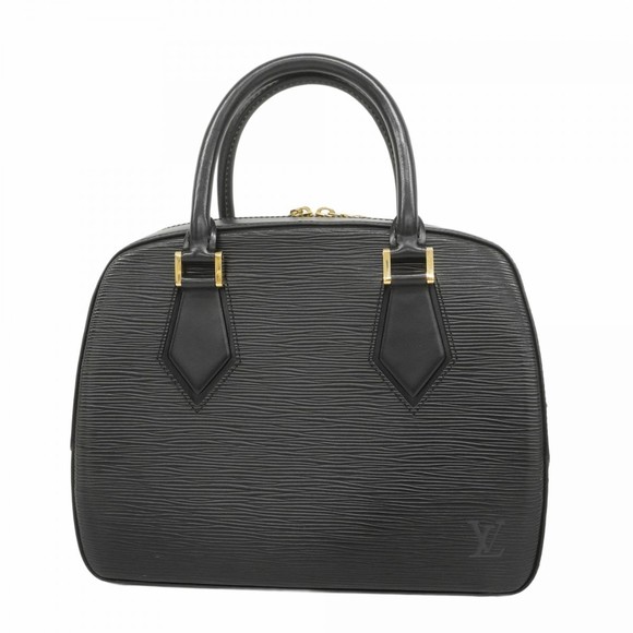 Louis Vuitton Noir Black Handbag Epi Sablon - Picture 1 of 9